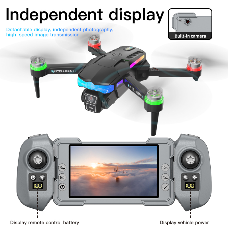 Drone Battery Charger - F177 Screen Control Drone 8K Professional