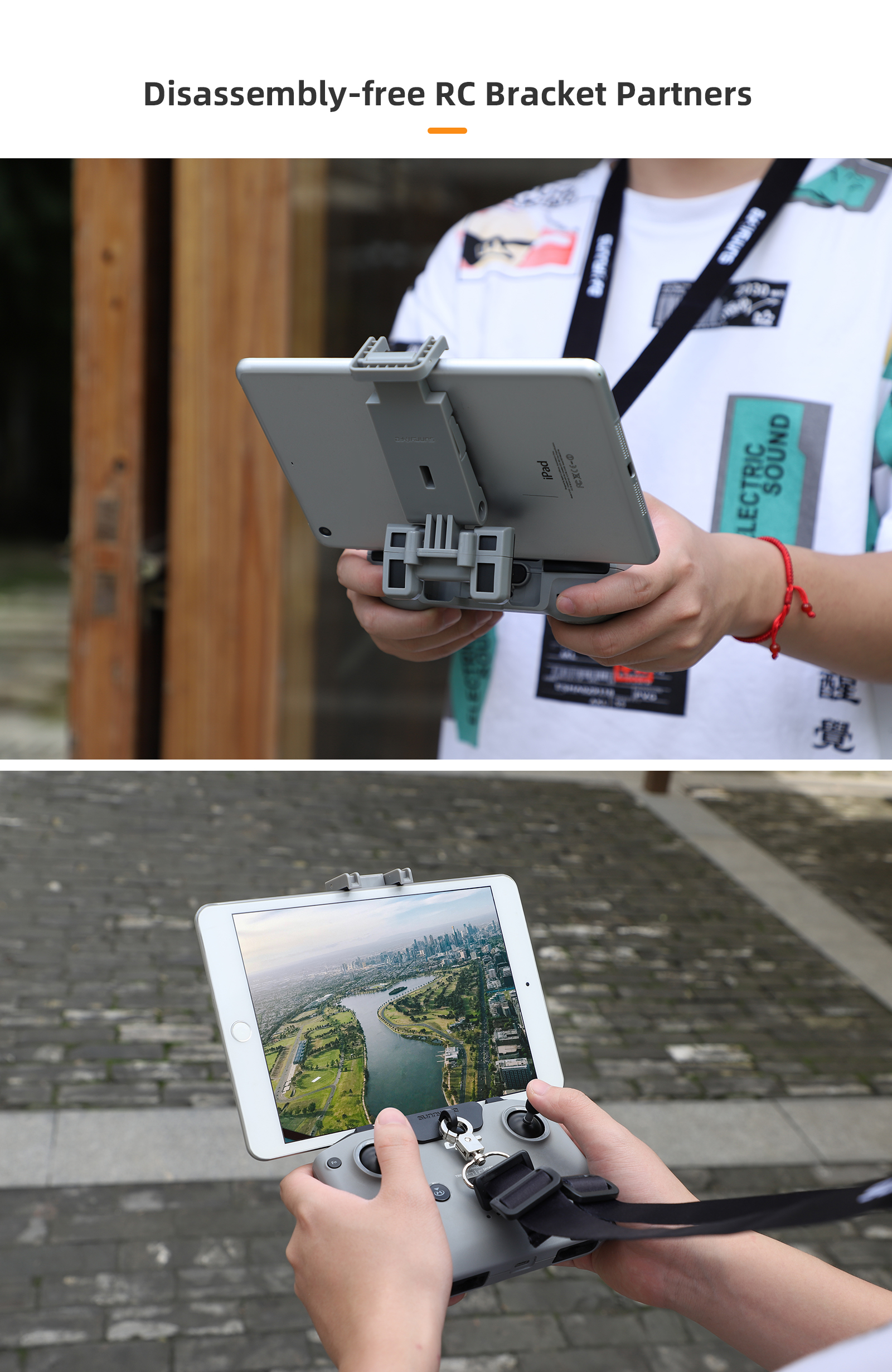 Foldable Disassembly-free Brac – Drone Tablet Mount recenzja i cena