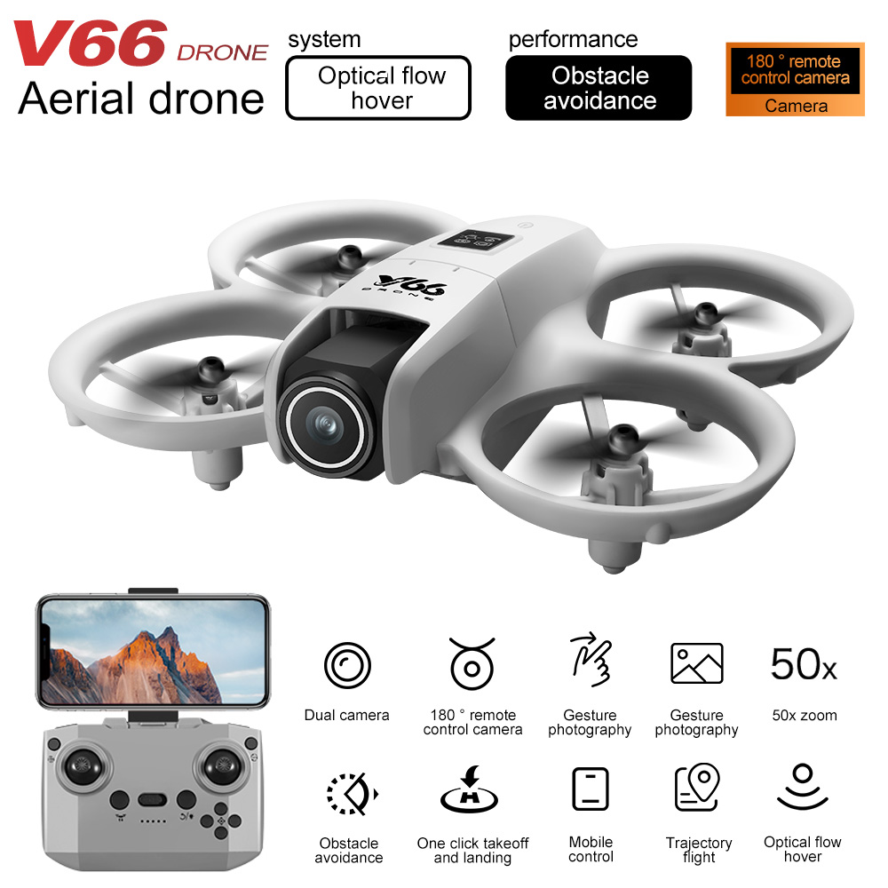 New V66 Mini Drone HD Camera 4 – Drone Battery Adapter recenzja i cena
