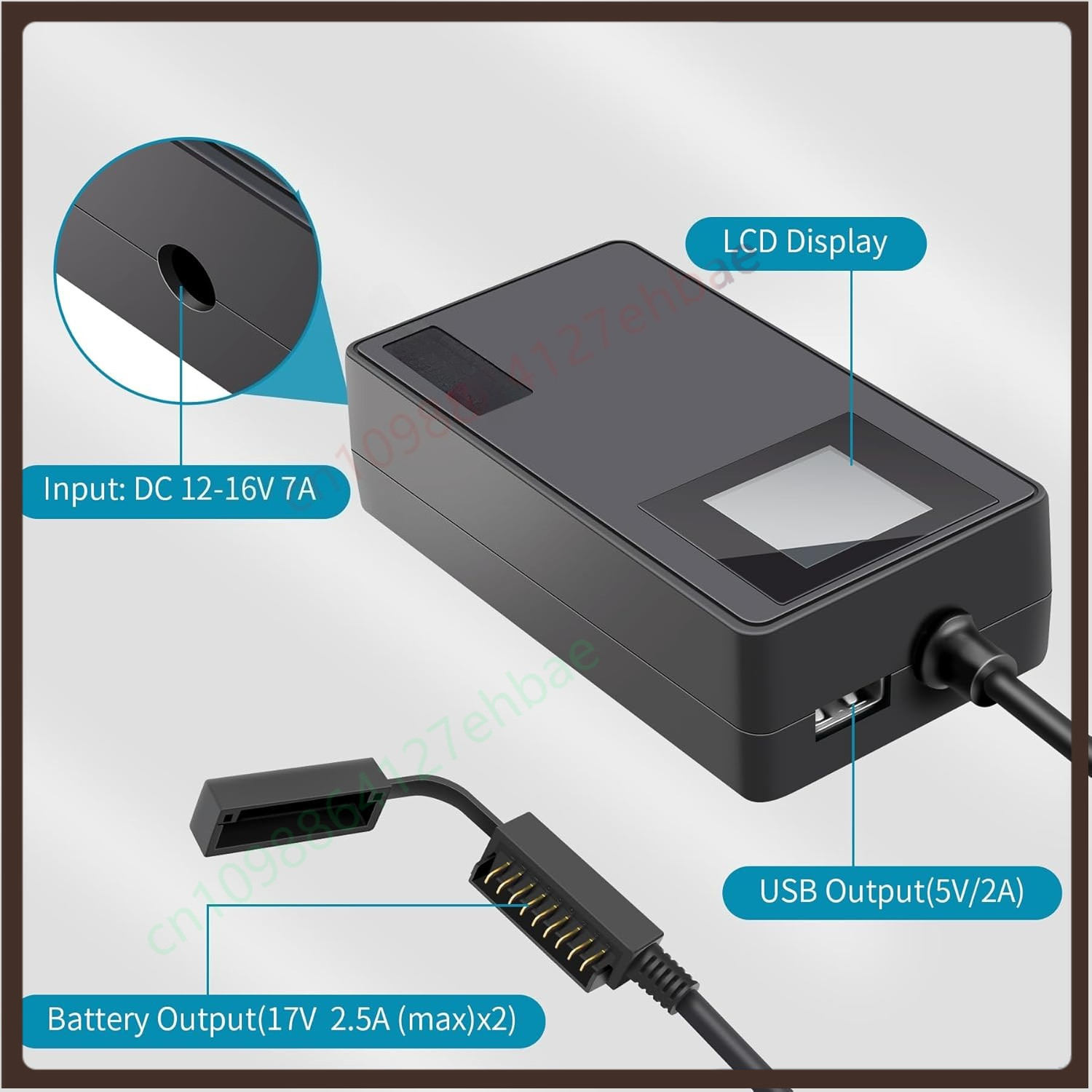 LCD battery car charger for DJ – Drone Charging Hub recenzja i cena