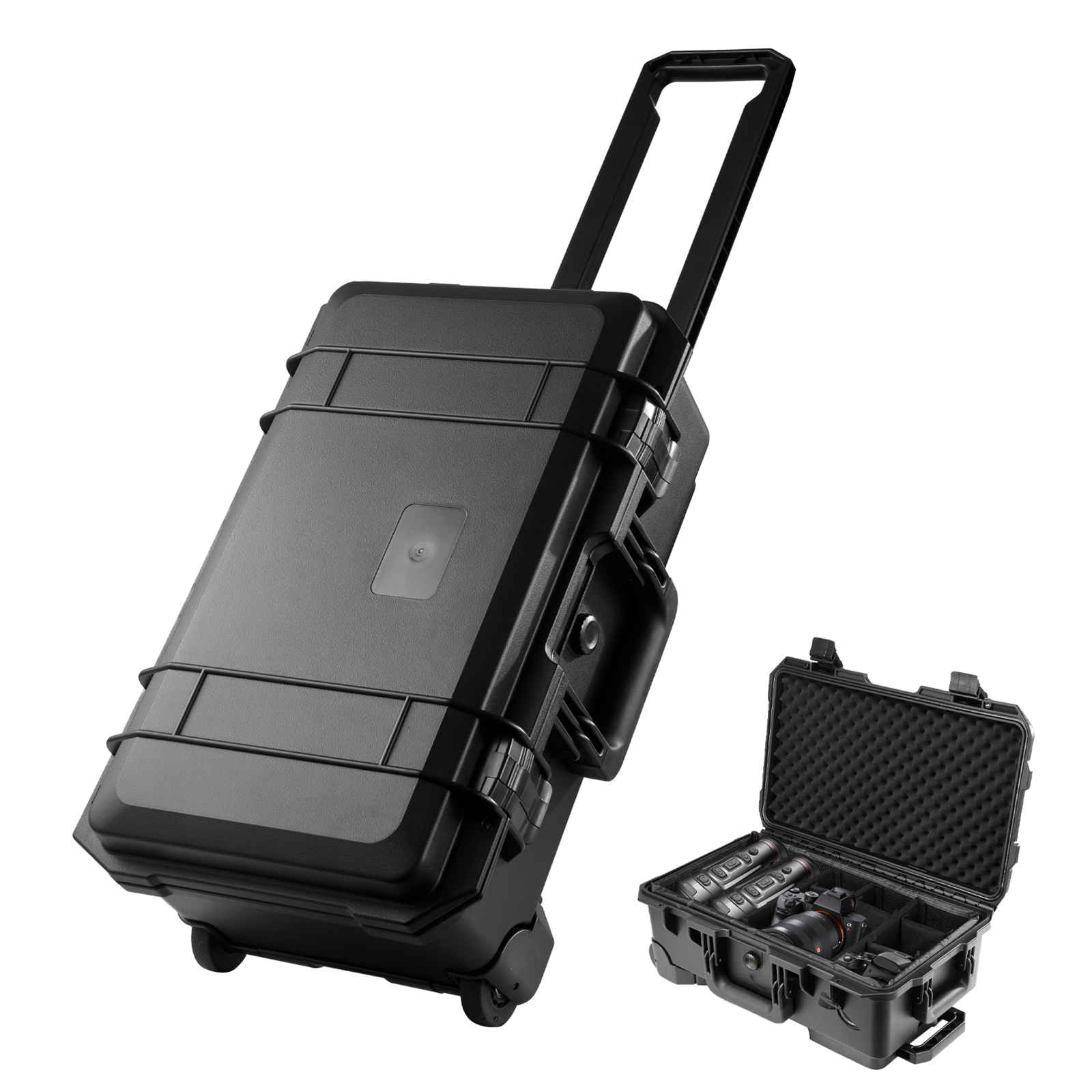 Rolling Camera Case, Portable  – Drone Hard Shell Case recenzja i cena