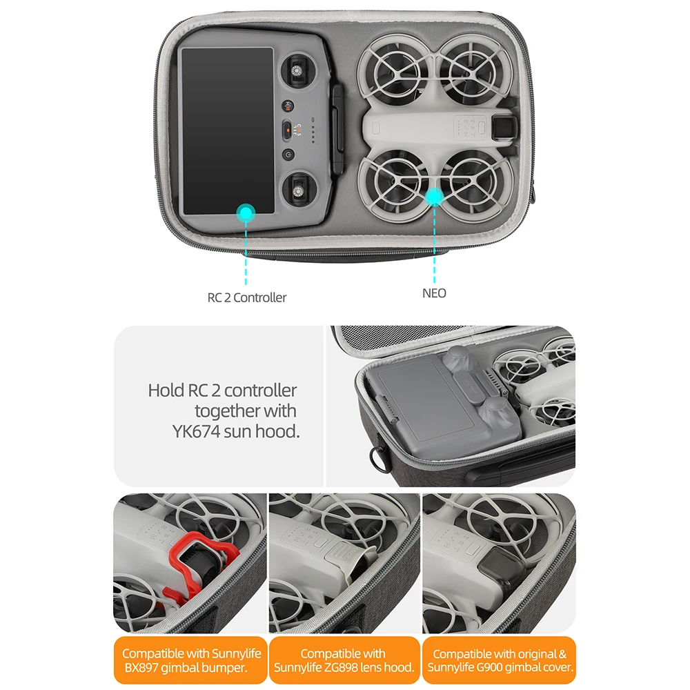 For DJI NEO RC 2 Remote Contro – Drone Controller Hood recenzja i cena