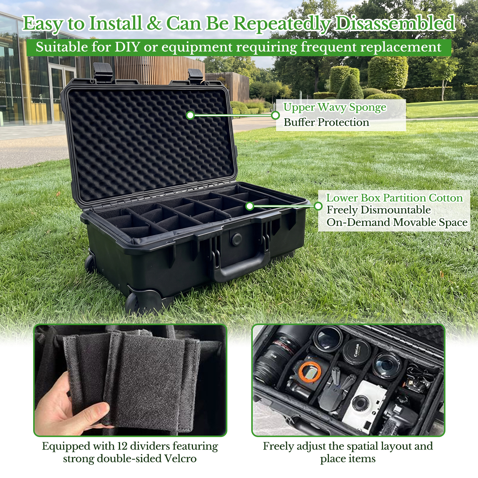 Professional Large Hard Rollin – Drone Carrying Case recenzja i cena