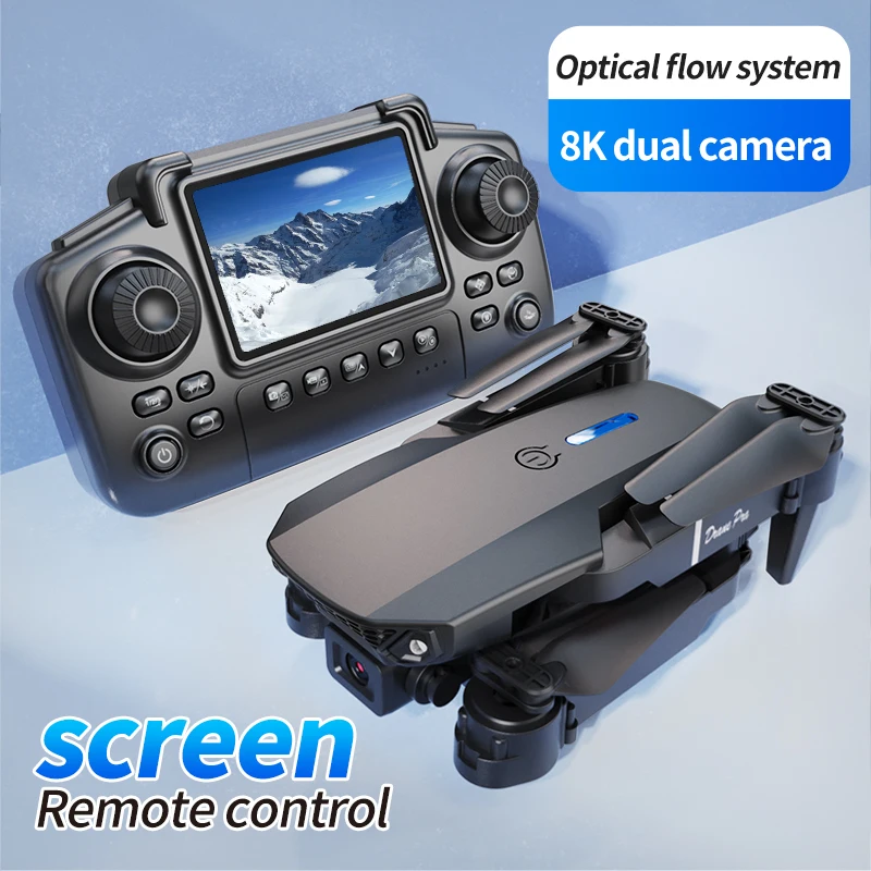 Professional E88 PRO Drone wit – Drone Controller Screen recenzja i cena
