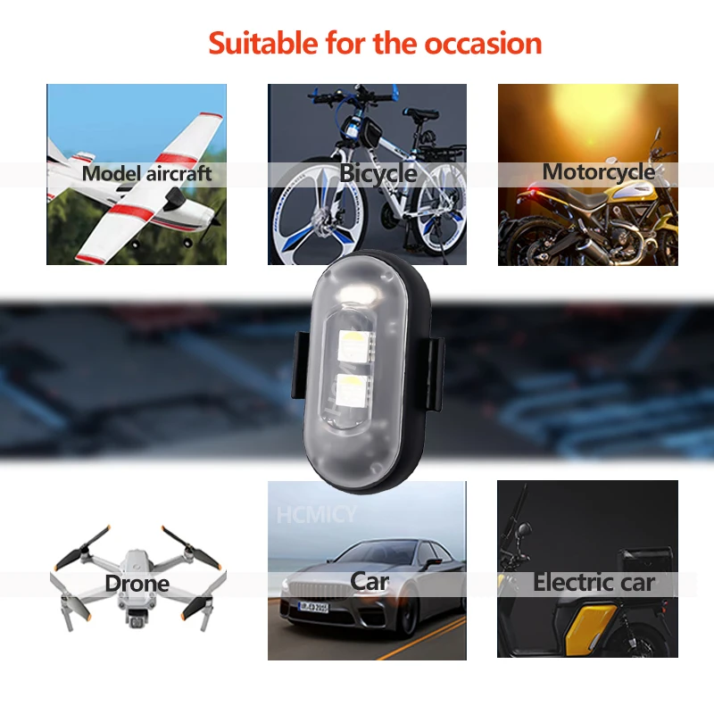 Motorcycle Aircraft Lights RGB – Drone Strobe Light recenzja i cena