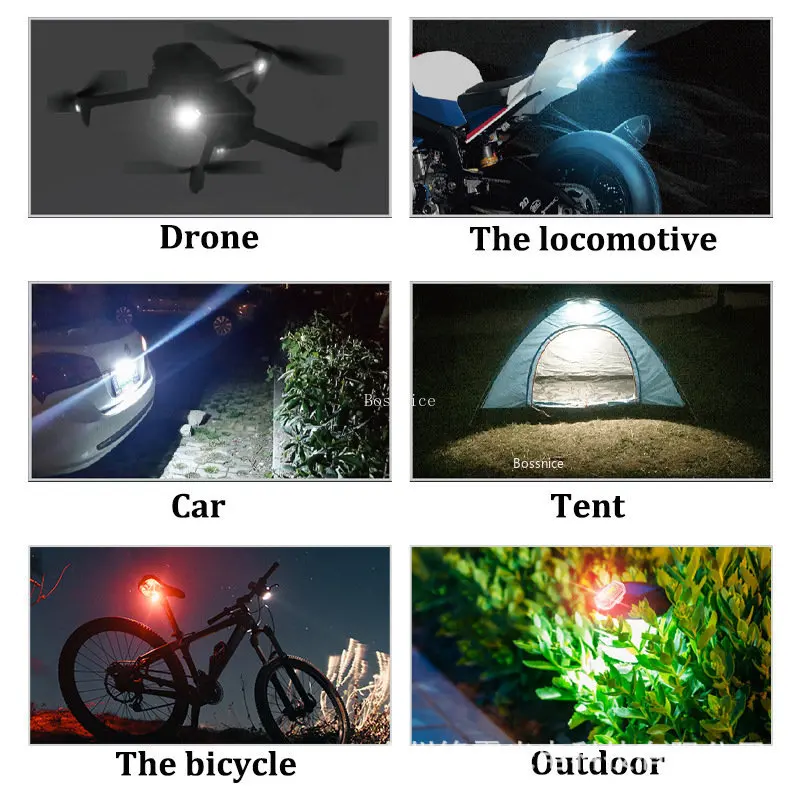 1/2Pcs Wireless LED Strobe Lig – Drone Strobe Light recenzja i cena
