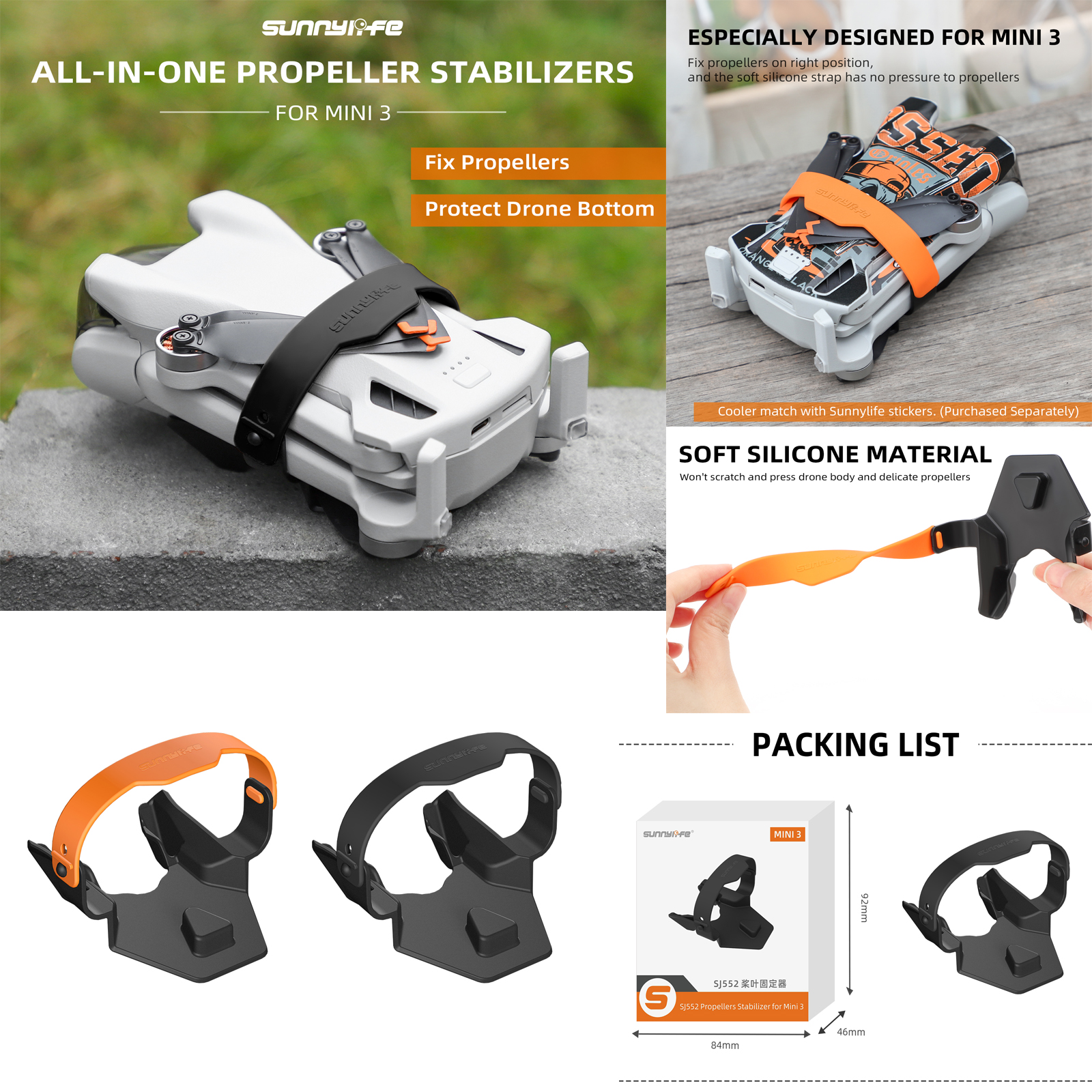 Sunnylif Propeller Bottom Hold – Drone Propeller Holder recenzja i cena