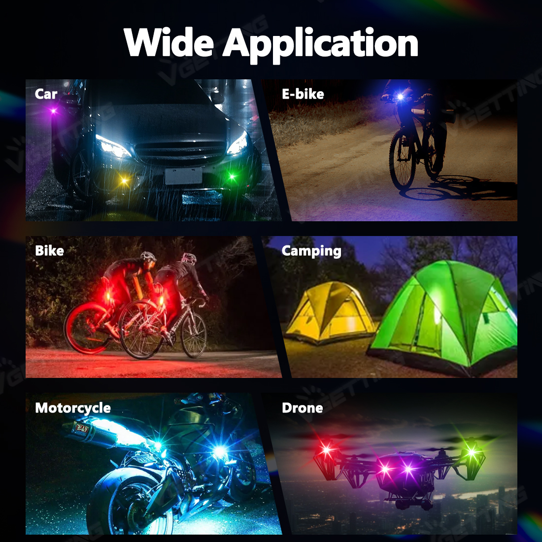 4Pcs Mini Drone Strobe Light 8 – Drone Strobe Light recenzja i cena
