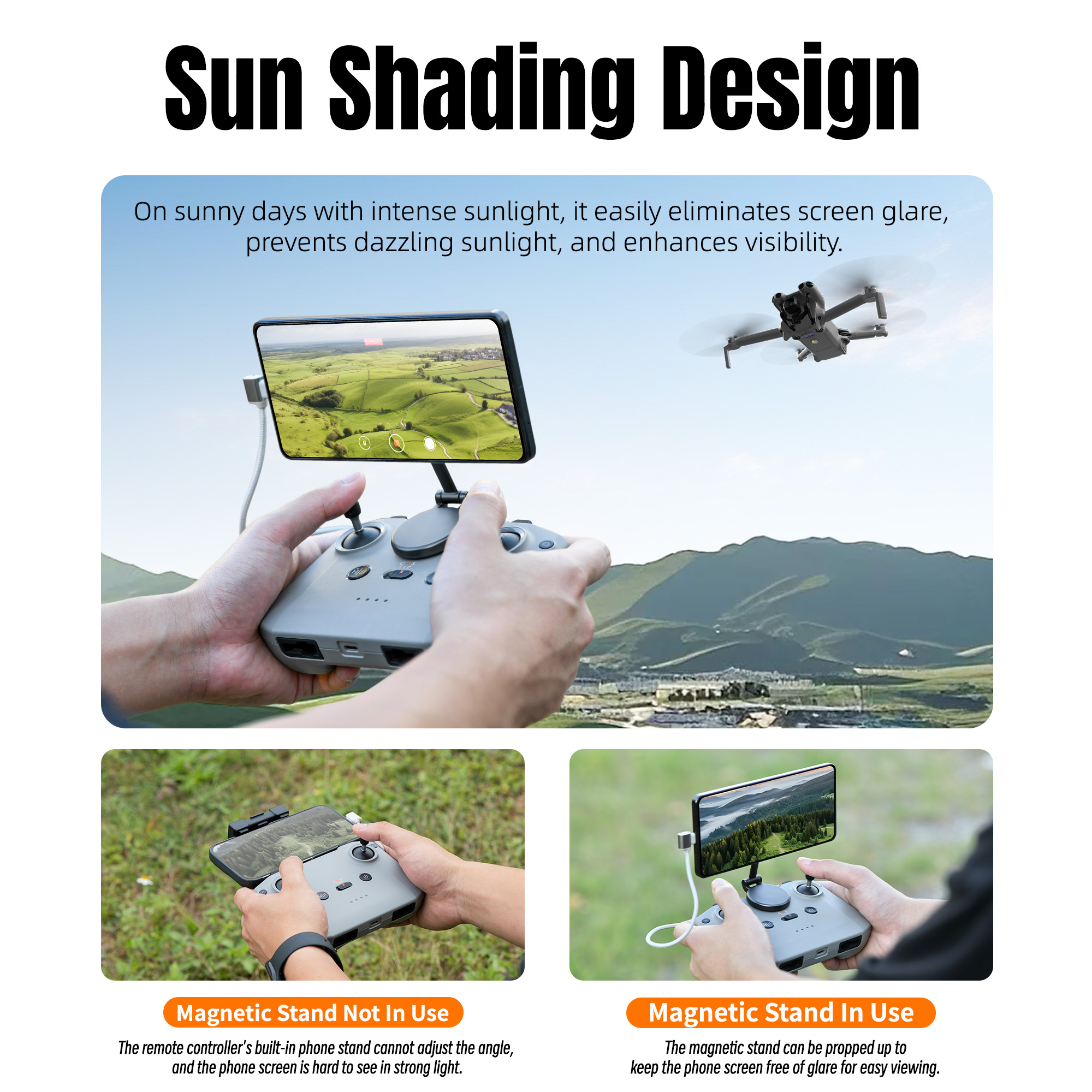 STARTRC Magnetic Phone Mount F – Drone Tablet Mount recenzja i cena