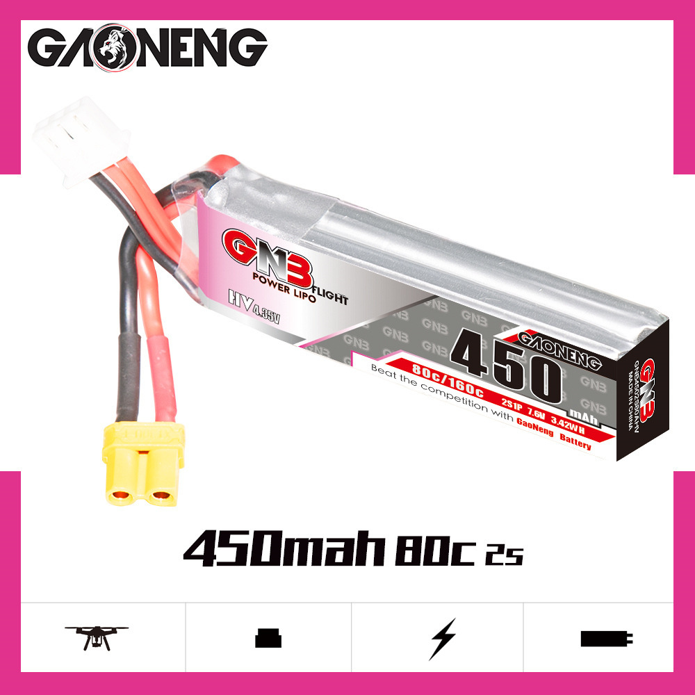 GNB LiPo Battery HV 2S 7.6V 45 – Drone Power Bank recenzja i cena