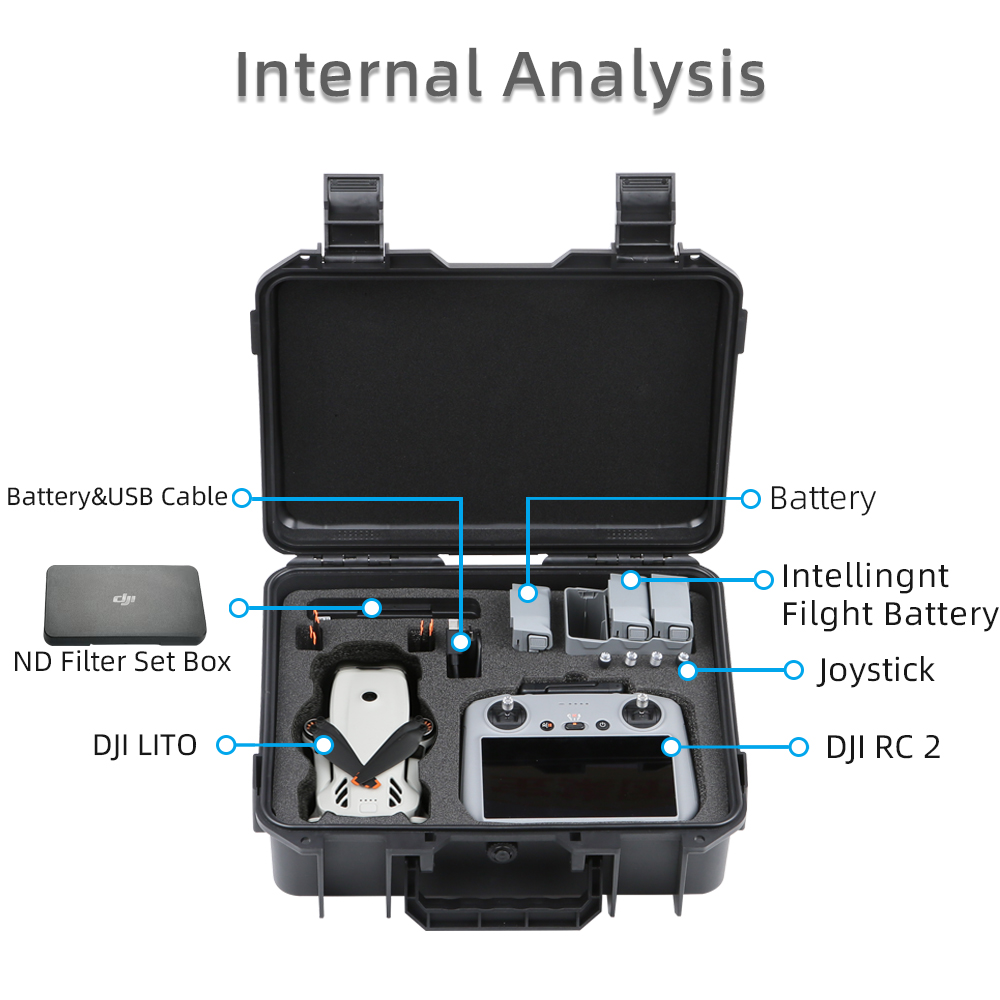 For DJI LITO 1 X1 Drone Hard S – Drone Hard Shell Case recenzja i cena
