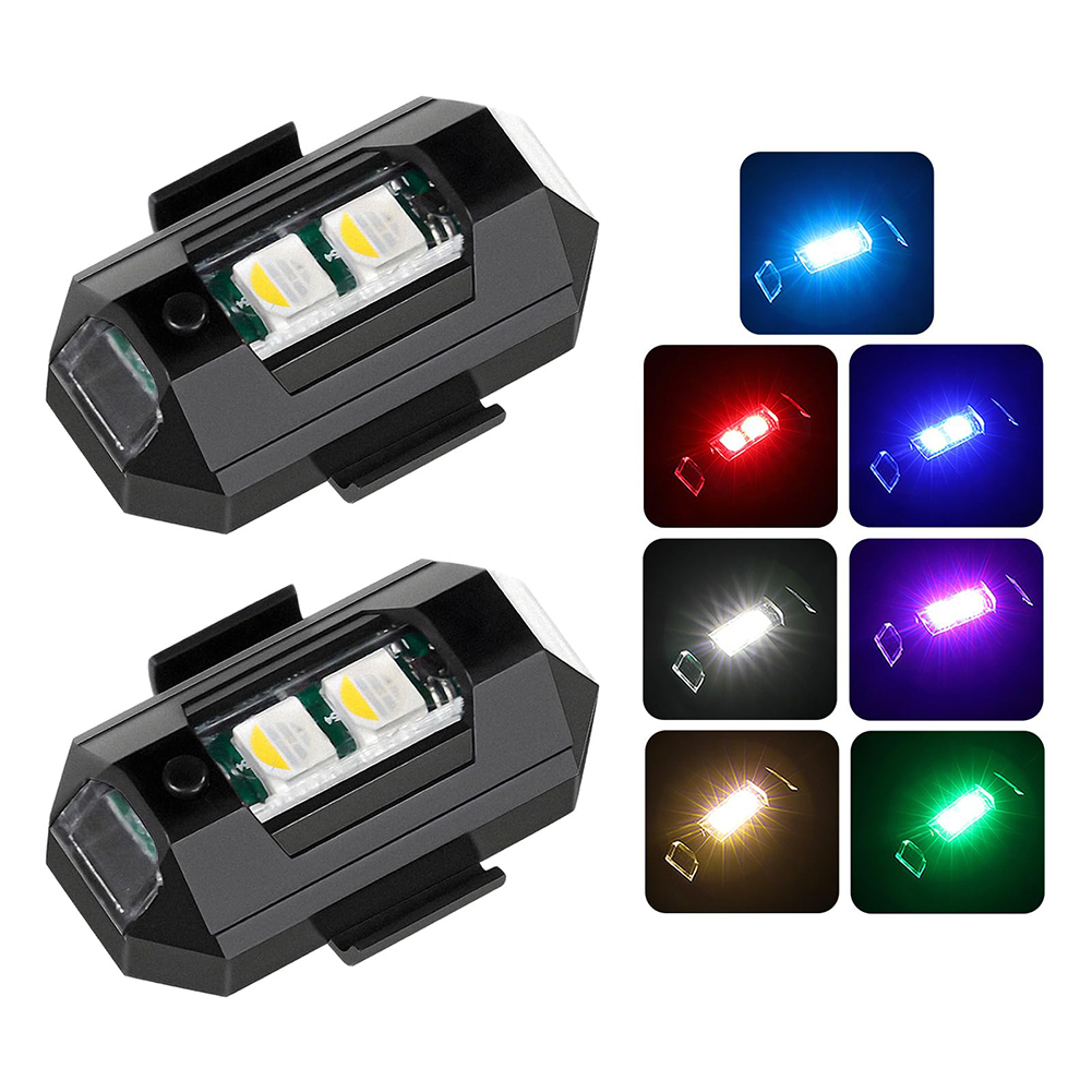 2PCS Mini LED Strobe Lights De – Drone Strobe Light recenzja i cena
