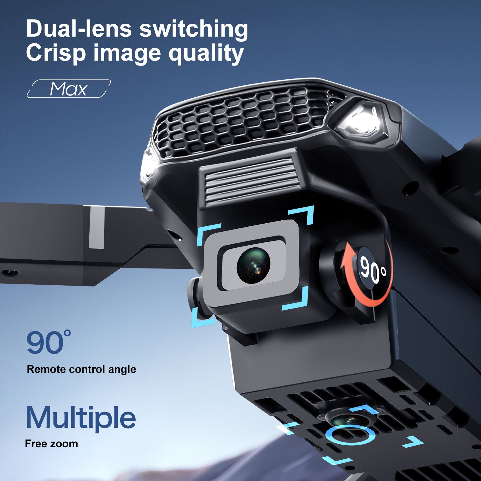 2025 New E88 E99 Upgraded Dron – Drone Controller Screen recenzja i cena