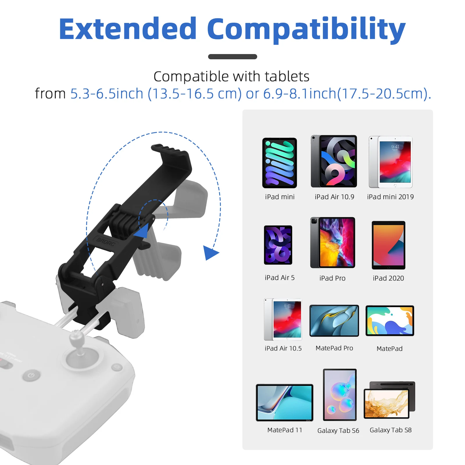 Tablet Extended Bracket Mount  – Drone Tablet Mount recenzja i cena