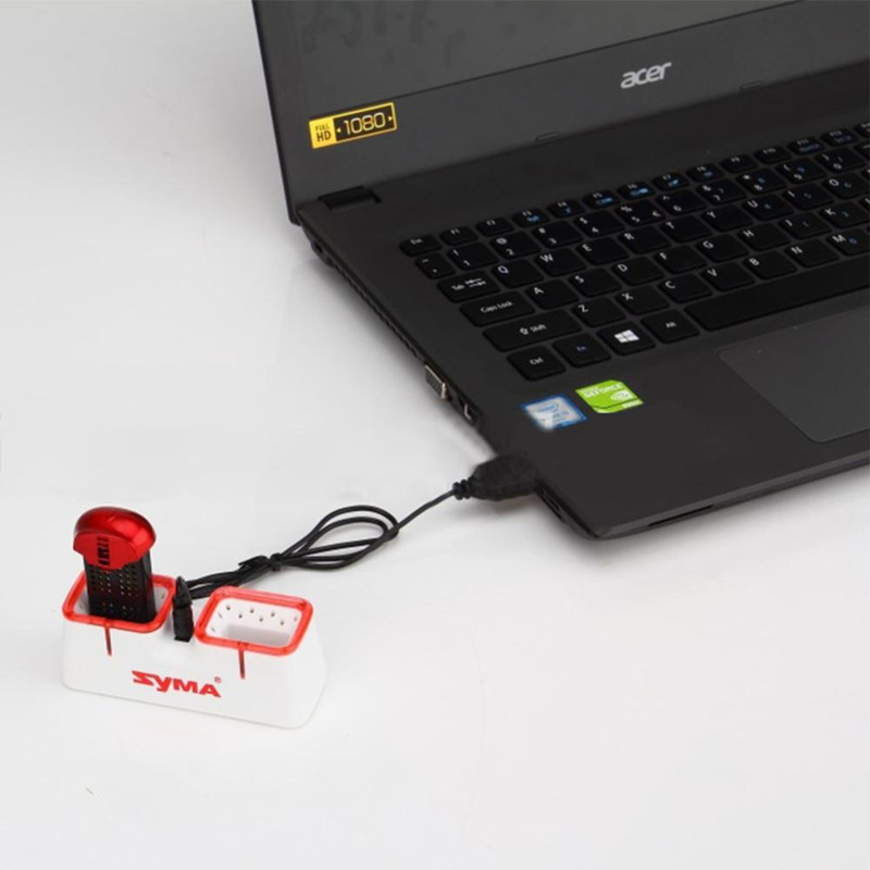 Dual USB Fast Charger for Syma – Drone Battery Adapter recenzja i cena