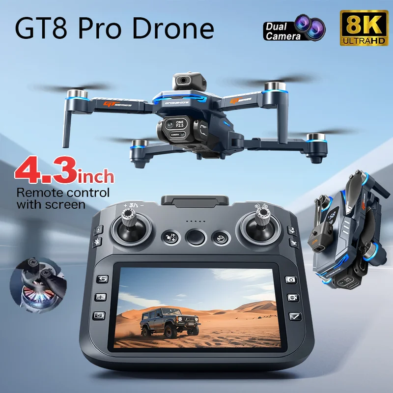 2026 New GT8 Drone GPS 8K Prof – Drone Remote Controller Lanyard recenzja i cena