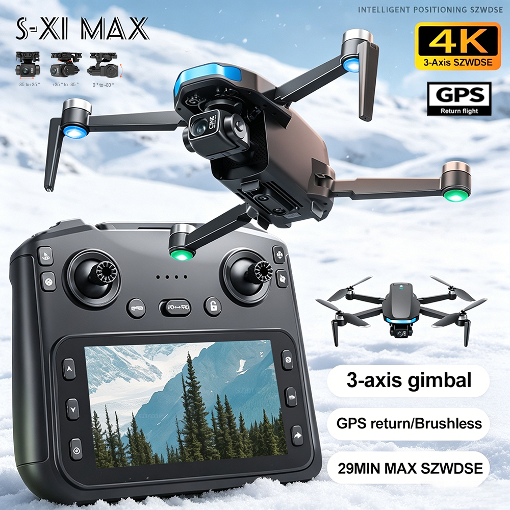 New S-X1 MAX Drone GPS 8K Prof – Drone Battery Adapter recenzja i cena