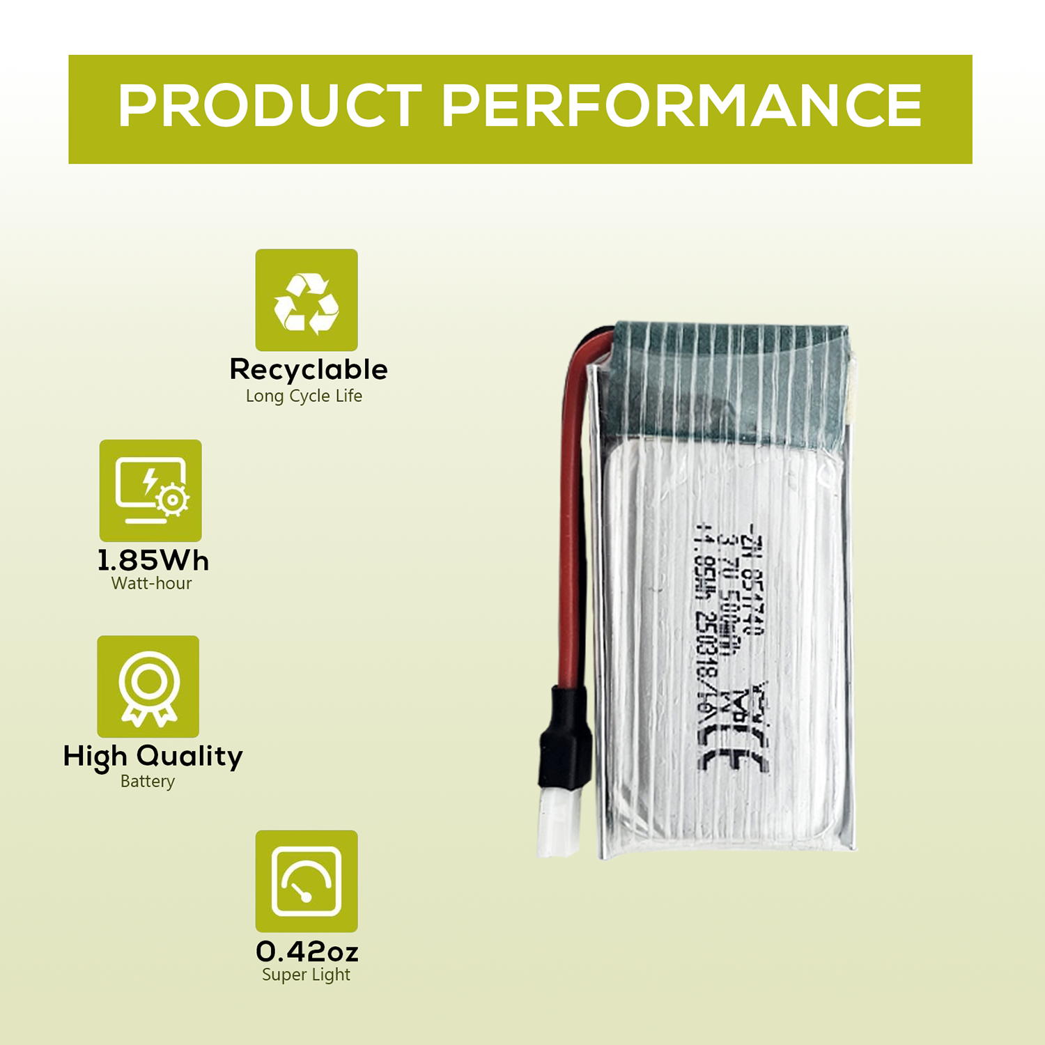 5Pcs 3.7V 500mAh LiPo Batterie – Drone Battery Charger recenzja i cena