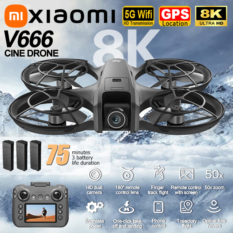 Xiaomi V666 Drone 8K Aerial HD – Drone Battery Adapter recenzja i cena