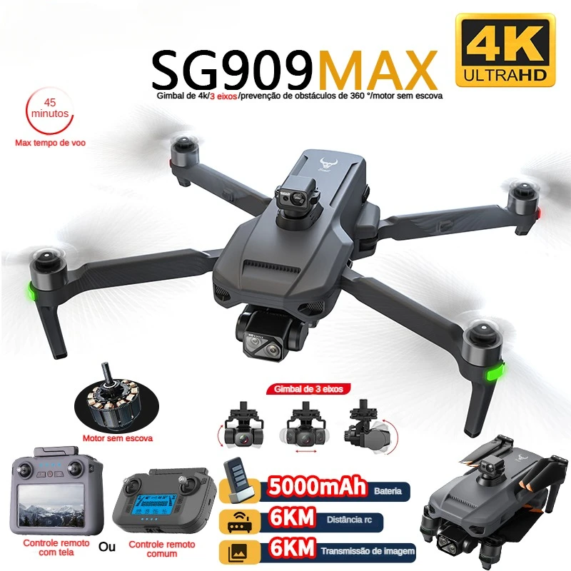 ZLL SG909 SG909MAX Professiona – Drone Controller Screen recenzja i cena
