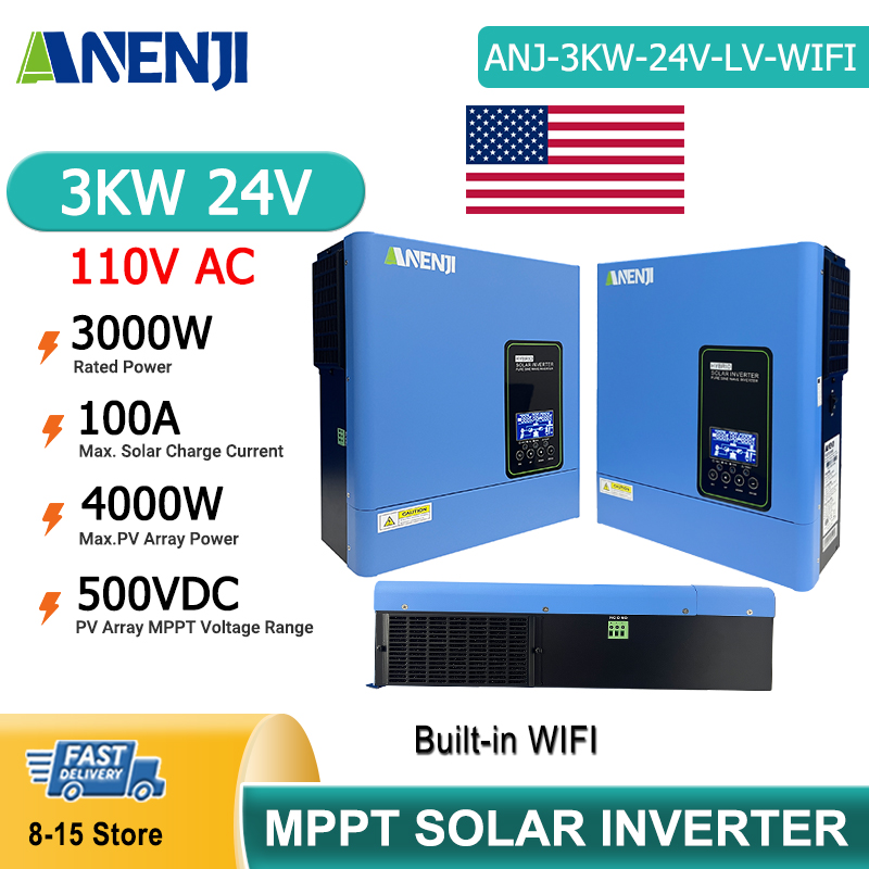 ANENJI 2pcs/1pcs 3KW 24V 110V  – Drone Solar Charger recenzja i cena
